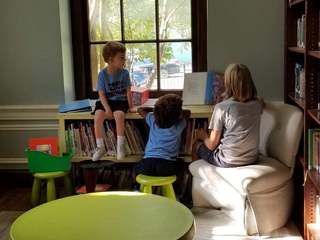 John and Henry Reading Buddies