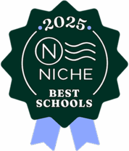 2025 Niche Best School Badge